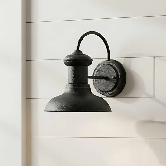 Donna Industrial Dome Metal Wall Sconce