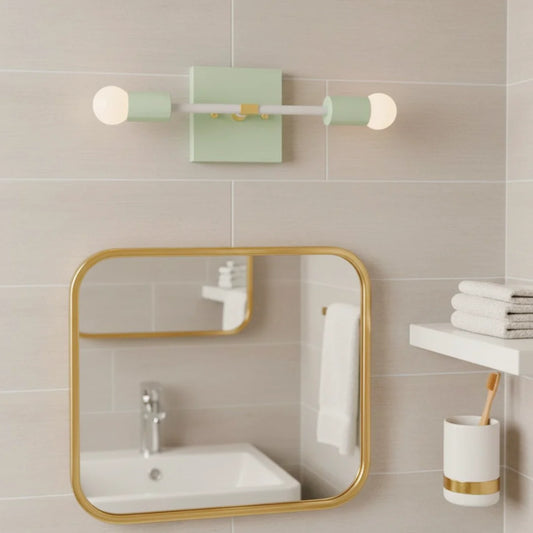 Doris Modern Metal Colorful Wall Sconce