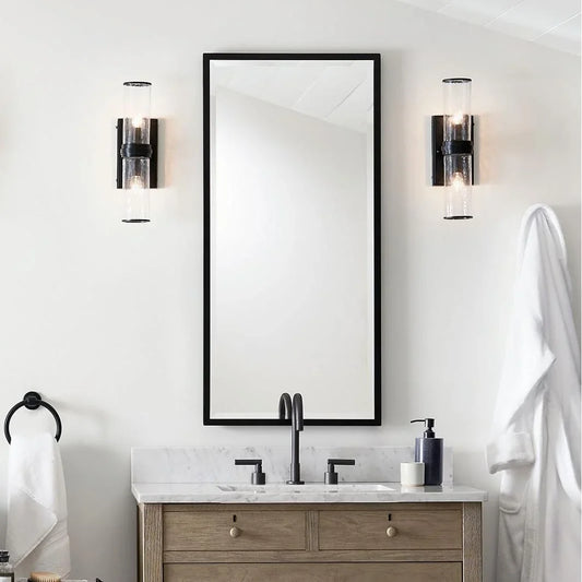 Eleanor Modern Double Glass Wall Sconce