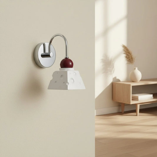 Elmer Modern Cheese Resin Wall Lamp