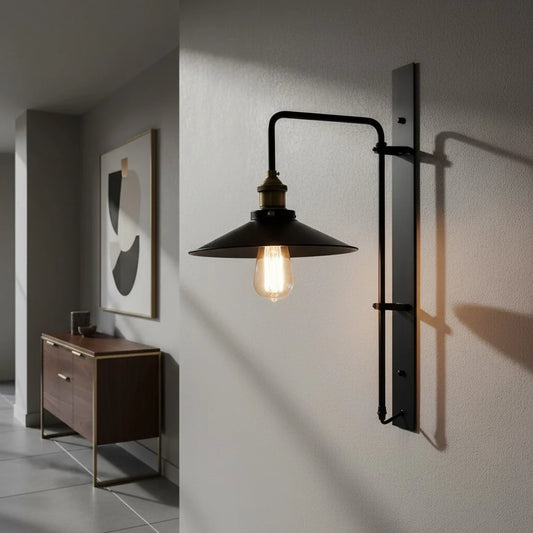 Emile Vintage Adjustable Metal Wall Lamp
