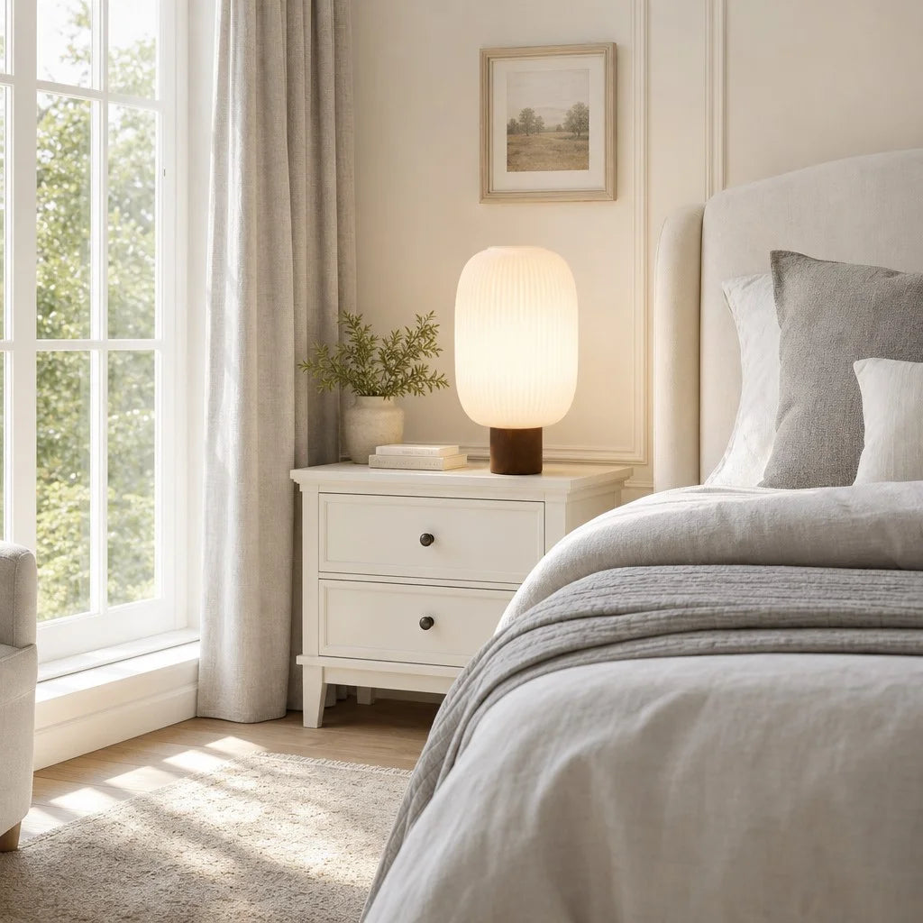 Emmett Scandinavian Frosted Ribbed Glass Table Lamp1.webp__PID:e127a199-0ecb-4603-9750-389251e7a83e