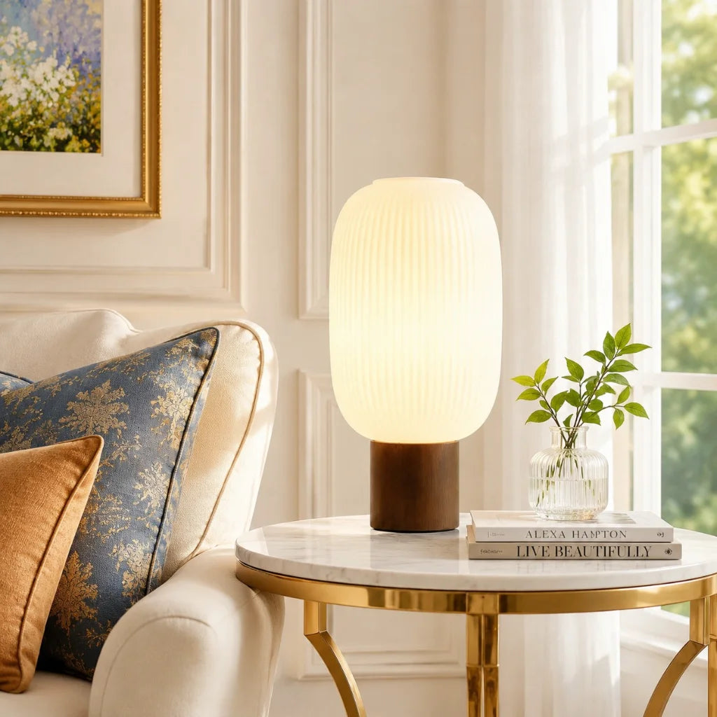 Emmett Scandinavian Frosted Ribbed Glass Table Lamp3.webp__PID:c3c4a6b1-ec0c-4ef9-be47-8535b5f45106