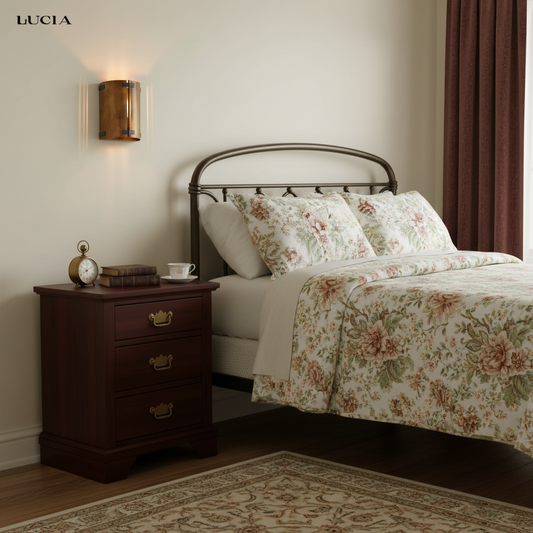 Eucleia Rustic Bronze Metal Curved Shade Wall Sconce