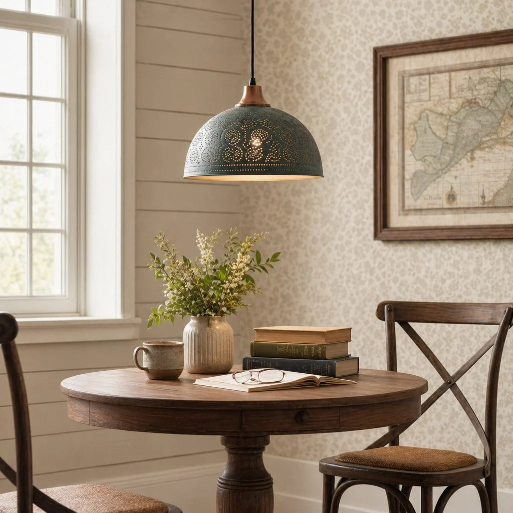 Evantis Vintage Rustic Copper Dome Pendant Light (4).webp__PID:d74c142c-cc43-417a-bd75-70619117586b