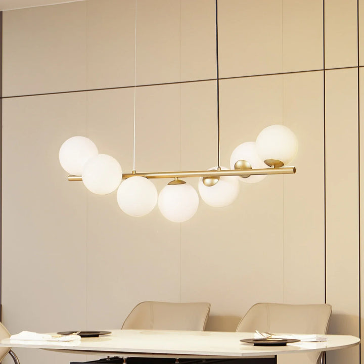Nyven Nordic Glass Sphere Chandelier
