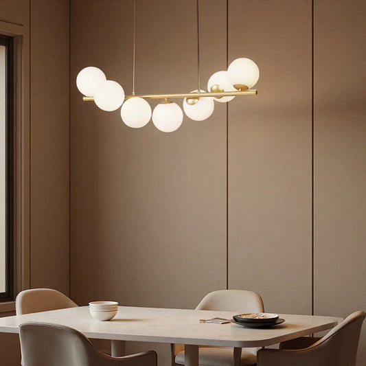 Eve Nordic Glass Sphere Chandelier
