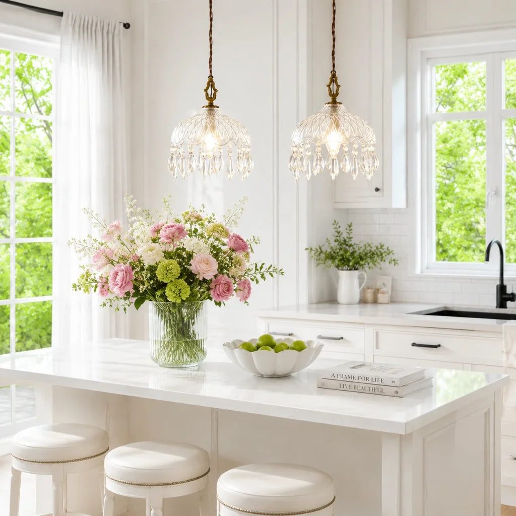 Evelyn Luxury Grid Crystal Glass Pendant Light4.webp__PID:399459e8-0e73-4717-9456-5826ff77a67a