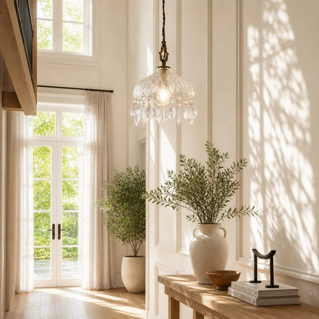 Evelyn Luxury Grid Crystal Glass Pendant Light6.webp__PID:fc92f2b0-7856-4520-b331-0c8cd480cbd8