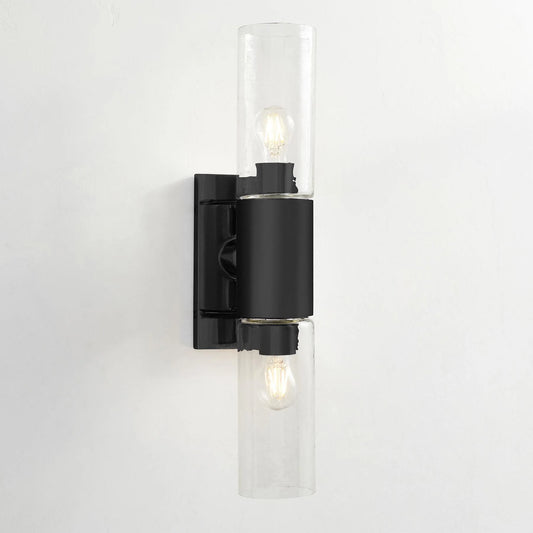 Evren Modern Industrial Tube Glass Vanity Light