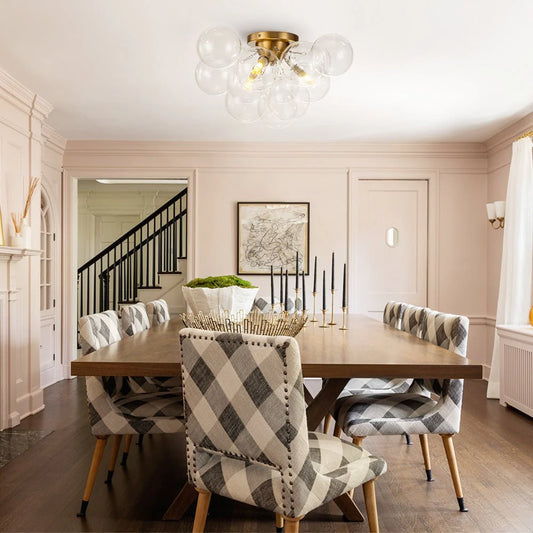 Felix Modern Bubble Cluster Glass Ceiling Light