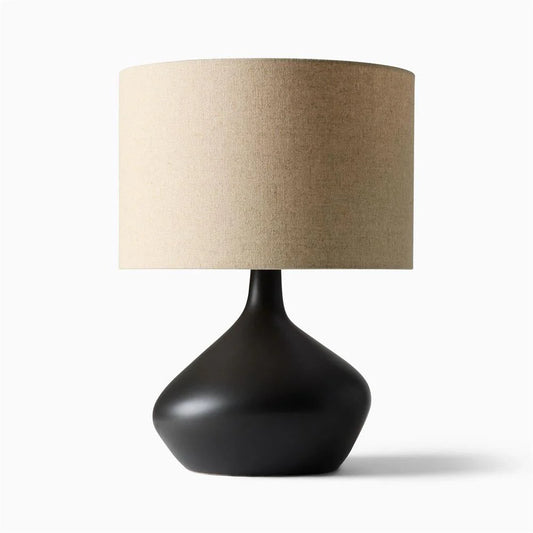 Fenric Ceramic Fabric Shade Table Lamp