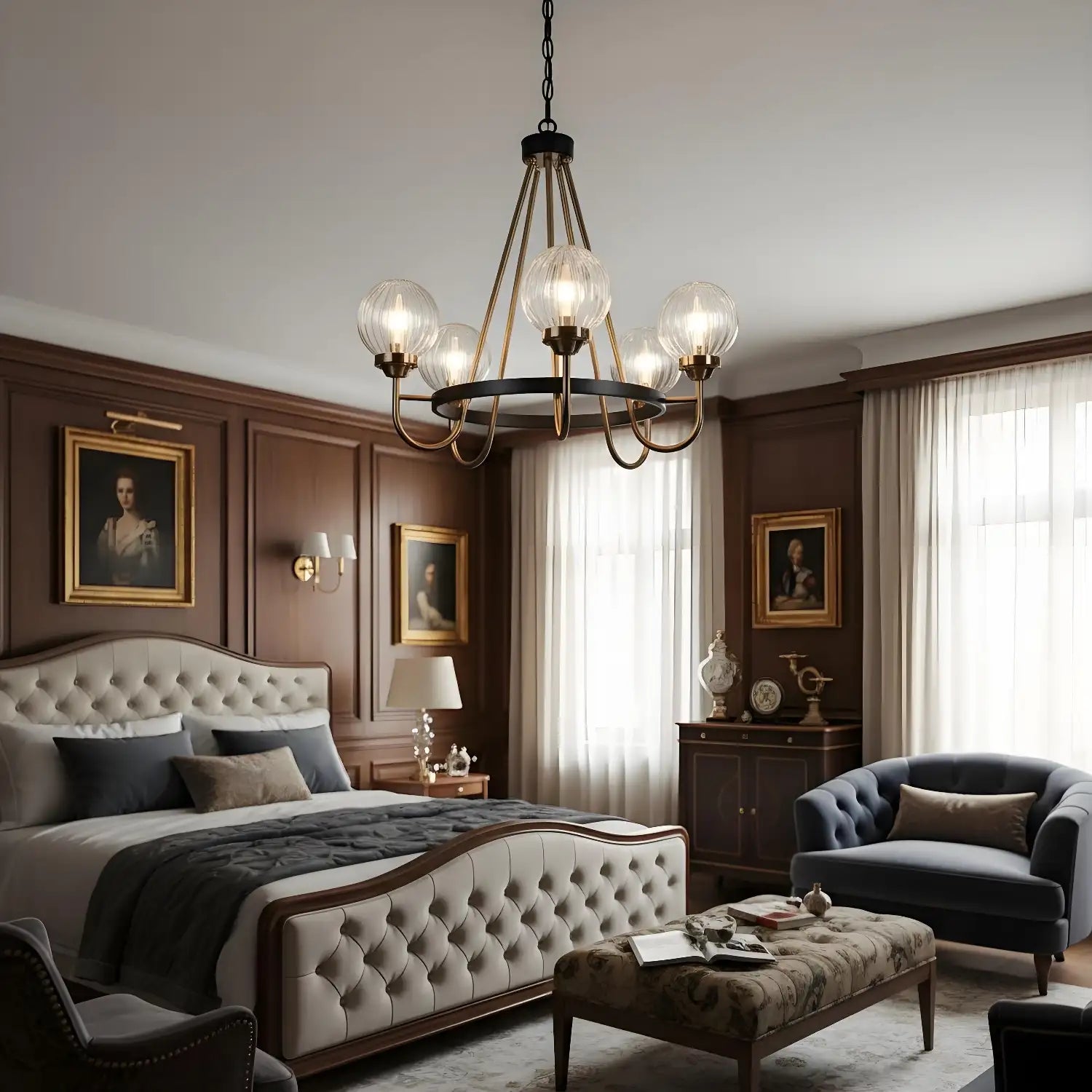 Gildas Luxury 5-Light Adjustable Wagon Wheel Chandelier1.webp__PID:12d0e8e8-b393-47e2-87a4-9ffb6d981875