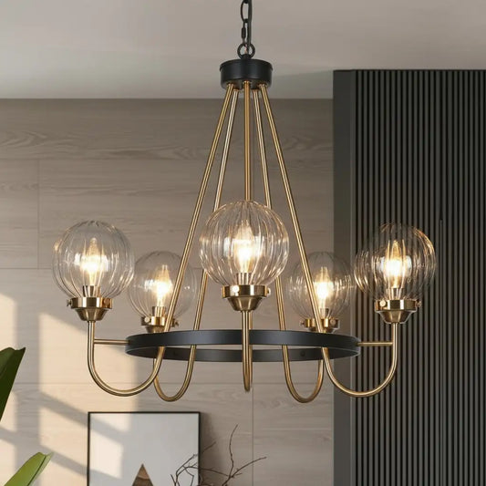 Gildas Luxury 5-Light Adjustable Wagon Wheel Chandelier5.webp__PID:b39397e2-c7a4-4ffb-ad98-187504ec31a7