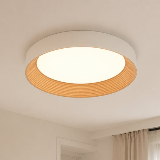 Giselle Minimalist Round Flush Mount Ceiling Light