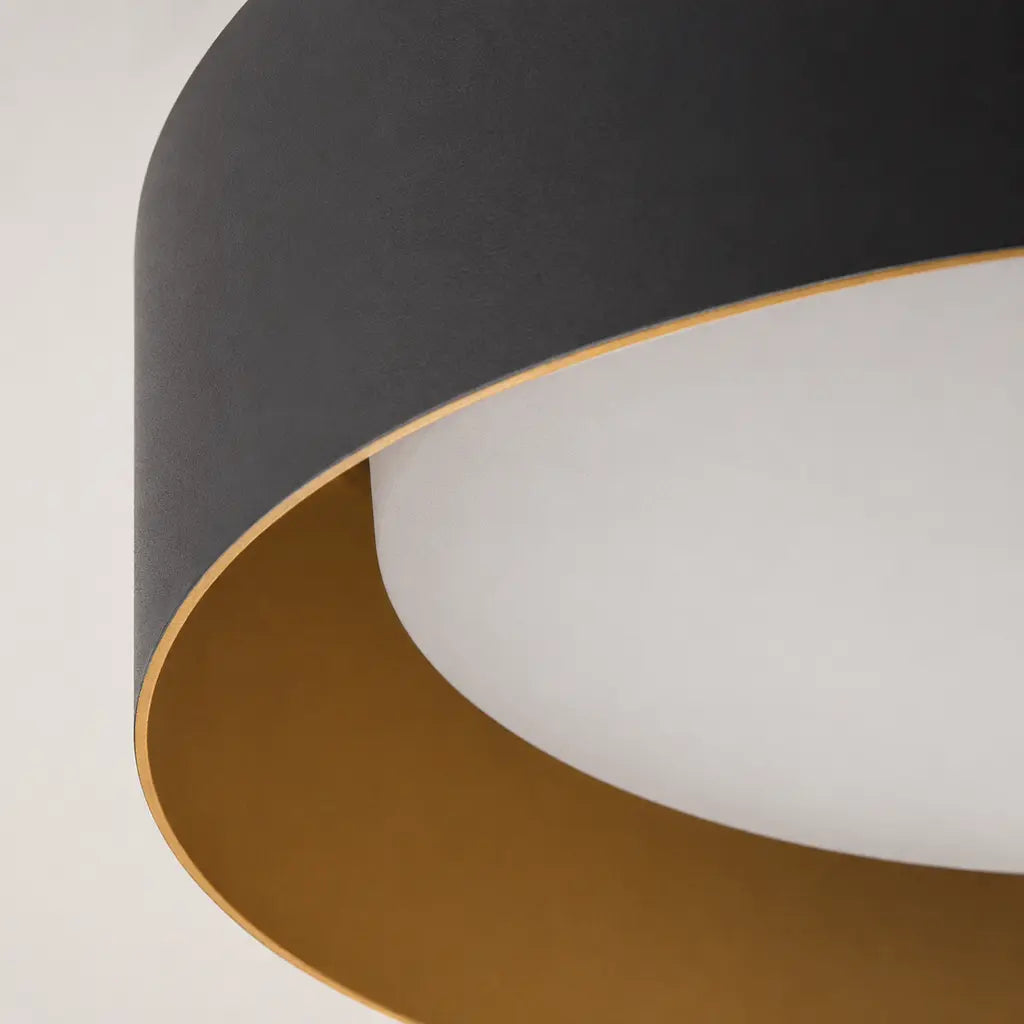Giselle Modern Glass Flush Mount Ceiling Light, Shared, material detail