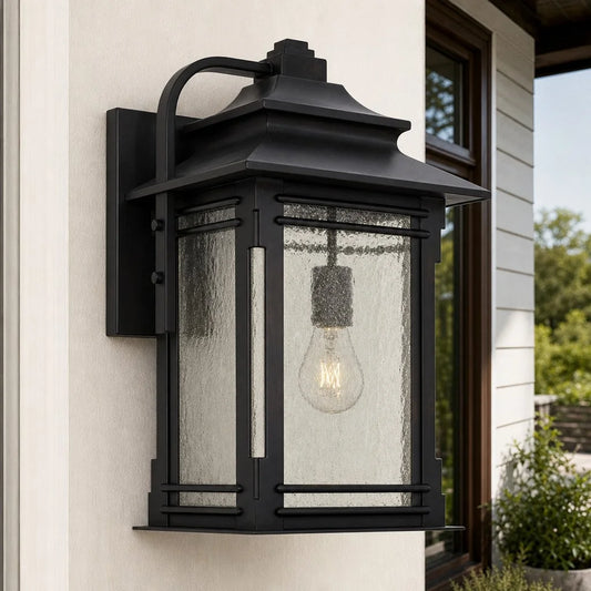 Halia Farmhouse Rustic Mission Outdoor Wall Light