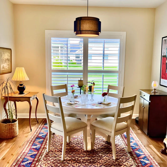 Hayden Modern Linen Drum Pendant Light