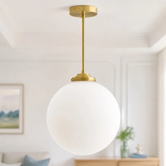 Imogen Art Deco Global Glass Pendant Light