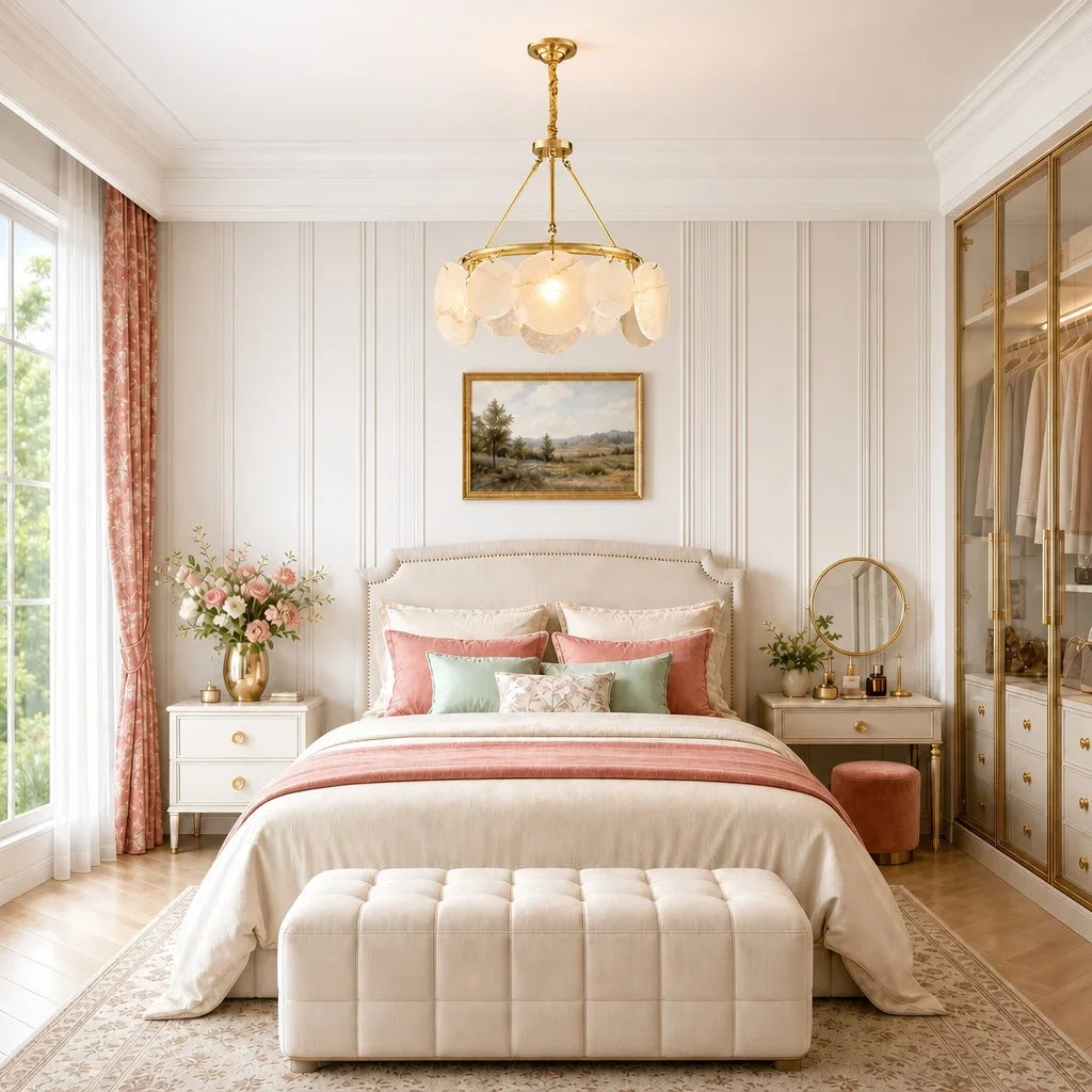 Isolde Luxury Coastal Capiz Shell Alabaster Chandelier3.webp__PID:66c620c0-2f66-4cc8-b15d-025db6e984b5