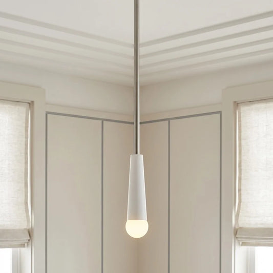 Ivan Modern Metal Cylinder Torch Pendant Light