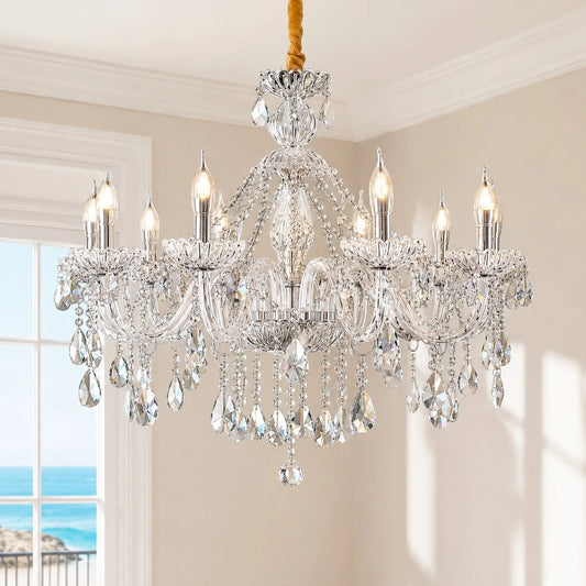 James Modern Elegant Crystal Chandelier