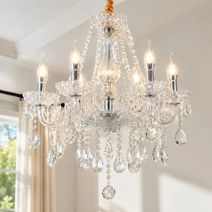 James Modern Elegant Crystal Chandelier