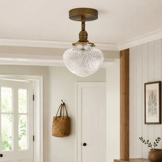Jorick Modern Glass Globe Ceiling Lamp