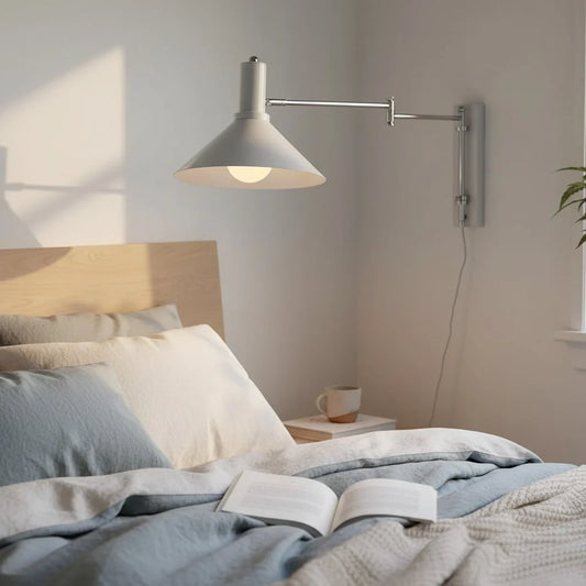 Kaisa Bauhaus Colored Swing Arm Wall Light