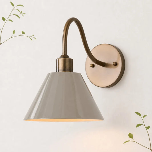 Katri Modern Classic Industrial Tapered Sconce