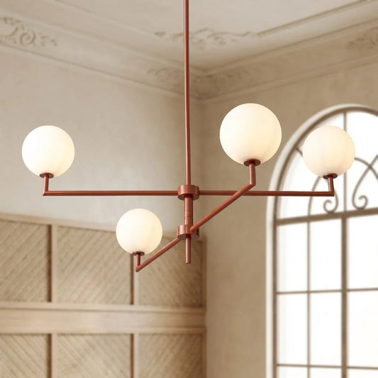 Kestrel Modern Metal Angular Sphere Chandelier
