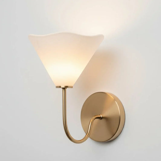 Leo Modern Fabric wall Sconce