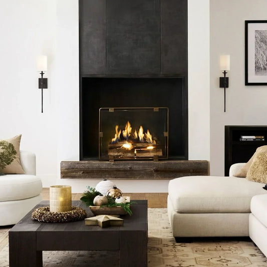 Leona Industrial Metal Rod Wall Sconce