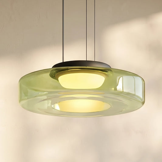 Lila Modern Multi-Layer Creative Glass Pendant Light