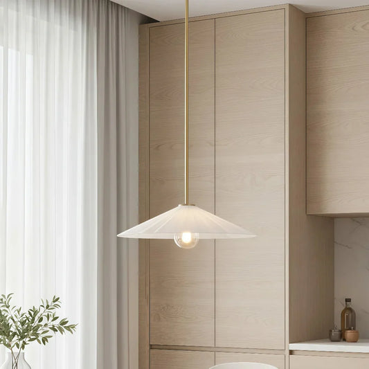 Lora  Minimalist Brass Translucent Tapered Pendant Light sku2.webp__PID:ee3845dc-ea7d-4a84-ba6c-2730ed8ad67f