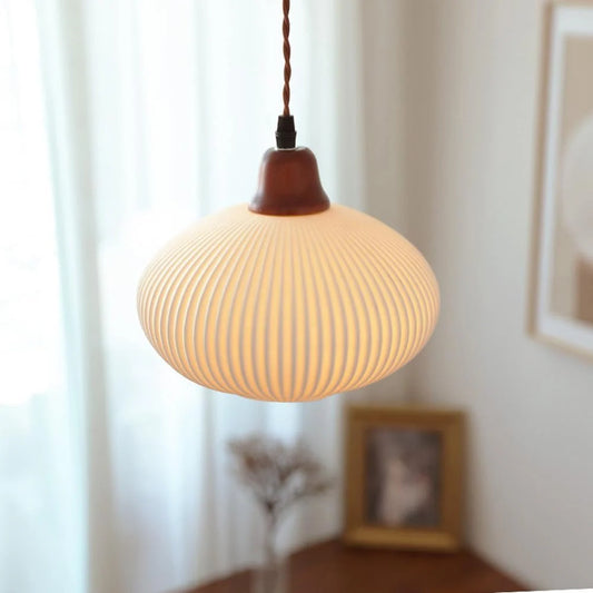 Lumina Nordic Ceramic Lantern Pendant Light