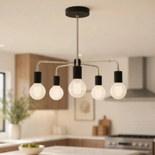 Magrt Modern Minimalist Milk Glass Pendant Light
