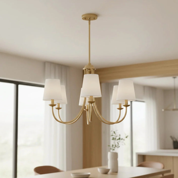 Brinley Modern 5-Light Metal Chandelier