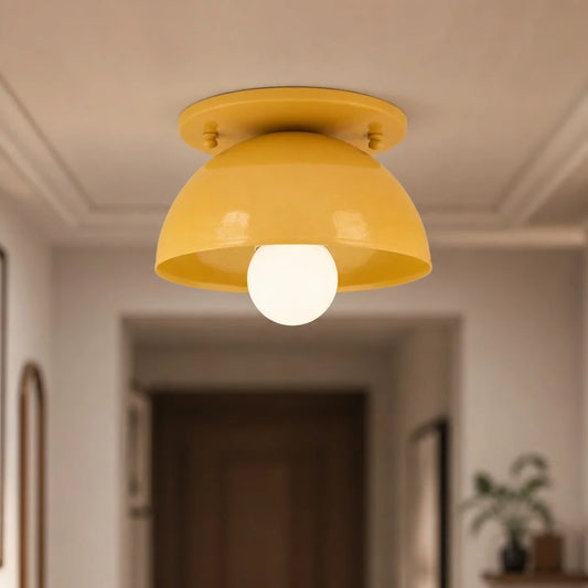 Marent Modern Enamel Dome Ceiling Light