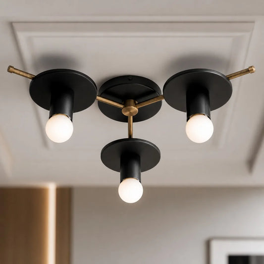 Marlog Modern 3-Light Metal Ceiling Light