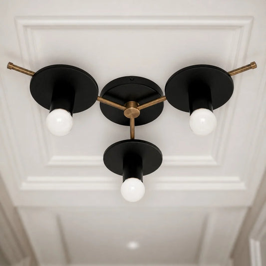 Marlog Modern 3-Light Metal Ceiling Light