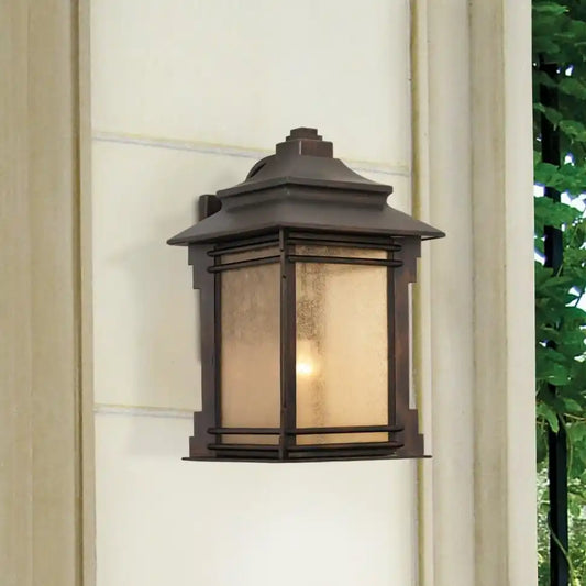 Maxim Farmhouse Rustic Mission  Outdoor Wall Light