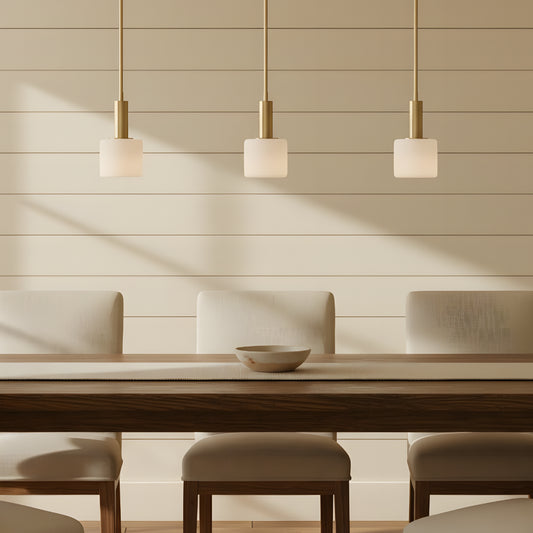 Modern Porcelain Pendant Light