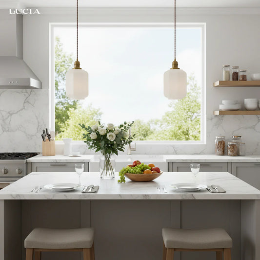 Thoosa Modern Creative Lantern Glass Pendant Light