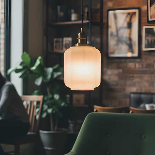 Thoosa Modern Creative Lantern Glass Pendant Light