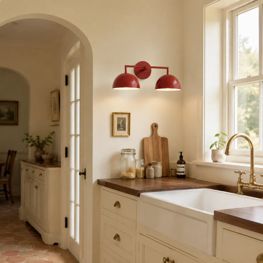 Modern Nordic Colored Vanity Light