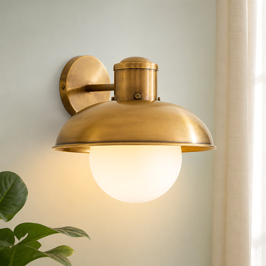 Nicole Industrial Metal Wall Sconce