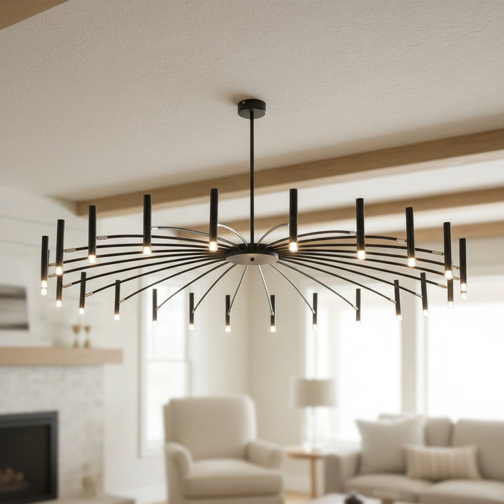 Nordic Branch Candle’s Chandelier