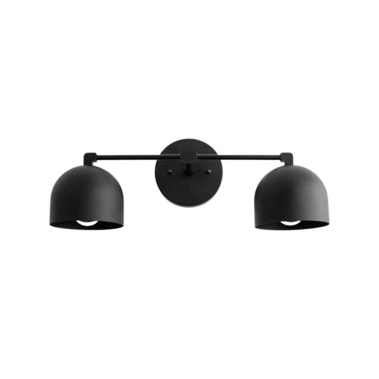 Nordic Metal Deep Ball Vanity Sconce