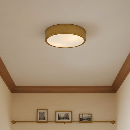 Nordic Small Metal Round Ceiling Light